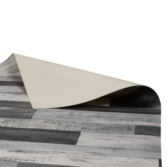 FLOORDIREKT CV-Belag Plaza - Extra abriebfester & pflegeleichter PVC-Bodenbelag 200 x 50 cm - Cuban Oak 909 M