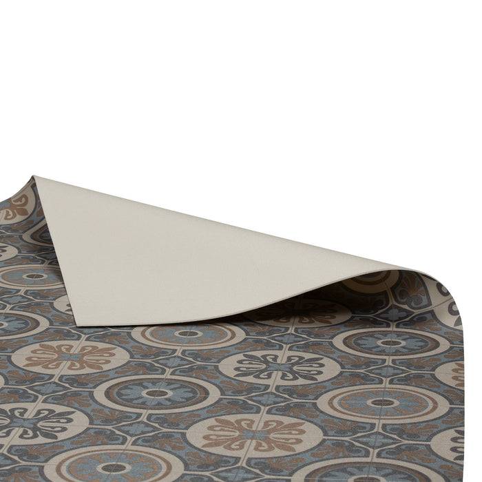 FLOORDIREKT CV-Belag Plaza - Extra abriebfester & pflegeleichter PVC-Bodenbelag 200 x 200 cm - Lagos 761 M