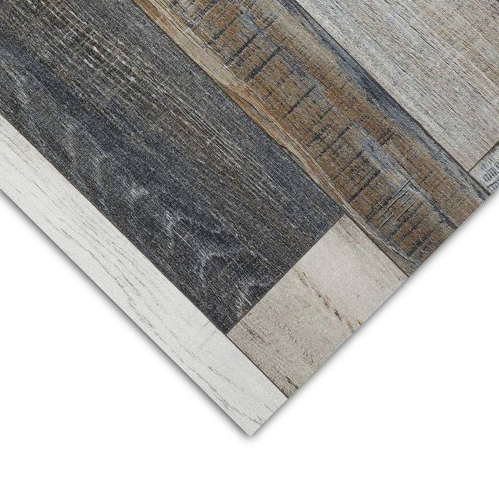 FLOORDIREKT CV-Belag Plaza - Extra abriebfester & pflegeleichter PVC-Bodenbelag 200 x 500 cm - Oak Chevron 907 M