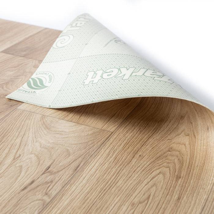 FLOORDIREKT CV-Belag Eiche Antik - Extra abriebfester & pflegeleichter PVC-Bodenbelag 200 x 350 cm - Wagner 1