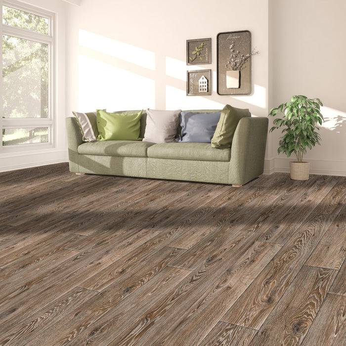 FLOORDIREKT CV-Belag Bartek-Eiche - Extra abriebfester & pflegeleichter PVC-Bodenbelag 100 x 400 cm - Raymond 4