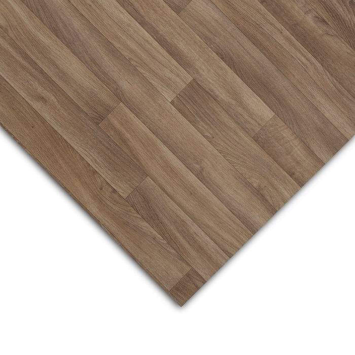FLOORDIREKT CV-Belag Atlantic - Extra abriebfester & pflegeleichter PVC-Bodenbelag 100 x 350 cm - Eiche Gold 609 L