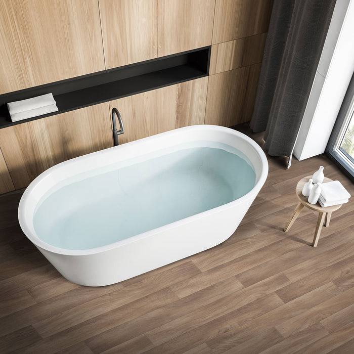 FLOORDIREKT CV-Belag Atlantic - Extra abriebfester & pflegeleichter PVC-Bodenbelag 200 x 50 cm - Eiche Gold 609 L