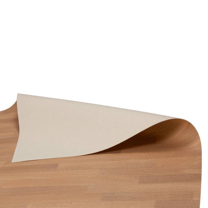 FLOORDIREKT CV-Belag Atlantic - Extra abriebfester & pflegeleichter PVC-Bodenbelag 100 x 150 cm - Buche-Optik 101 S