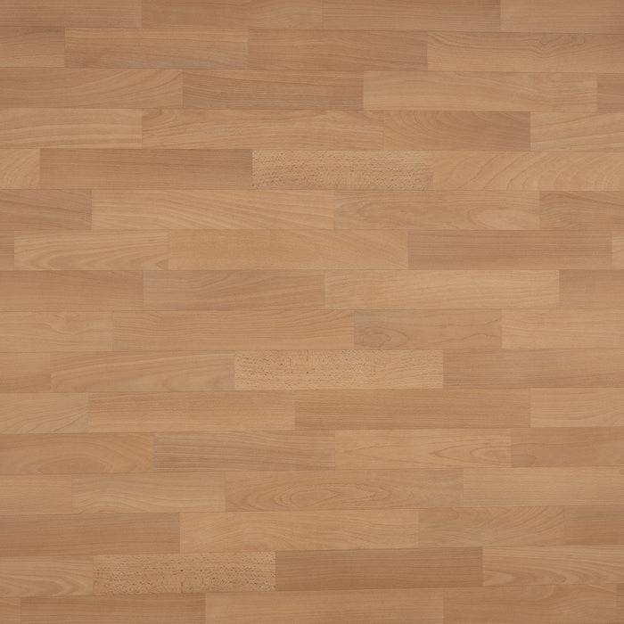 FLOORDIREKT CV-Belag Atlantic - Extra abriebfester & pflegeleichter PVC-Bodenbelag 100 x 250 cm - Buche-Optik 101 S