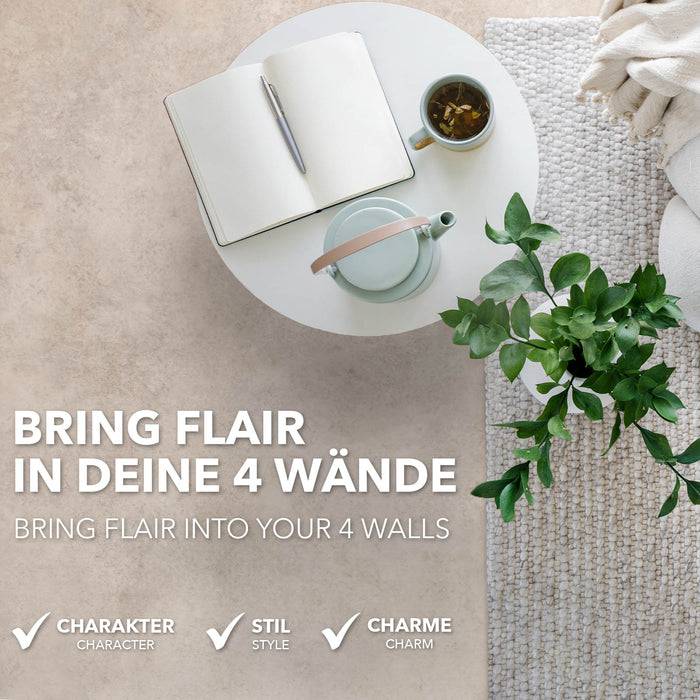 FLOORDIREKT CV-Belag Atlantic - Extra abriebfester & pflegeleichter PVC-Bodenbelag 200 x 300 cm - Midas 139 L