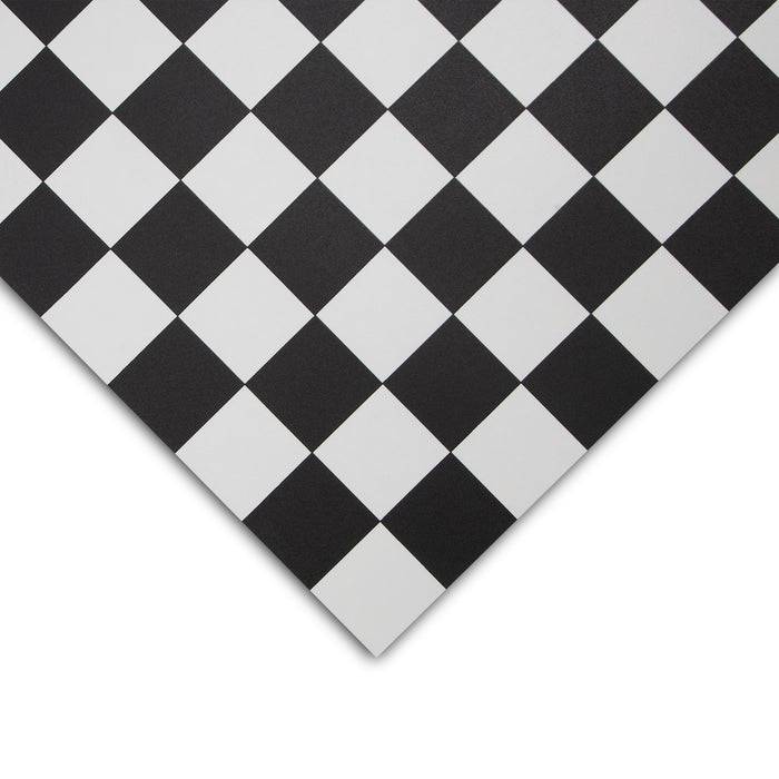 FLOORDIREKT CV-Belag Atlantic - Extra abriebfester & pflegeleichter PVC-Bodenbelag 100 x 50 cm - Damier 019 D