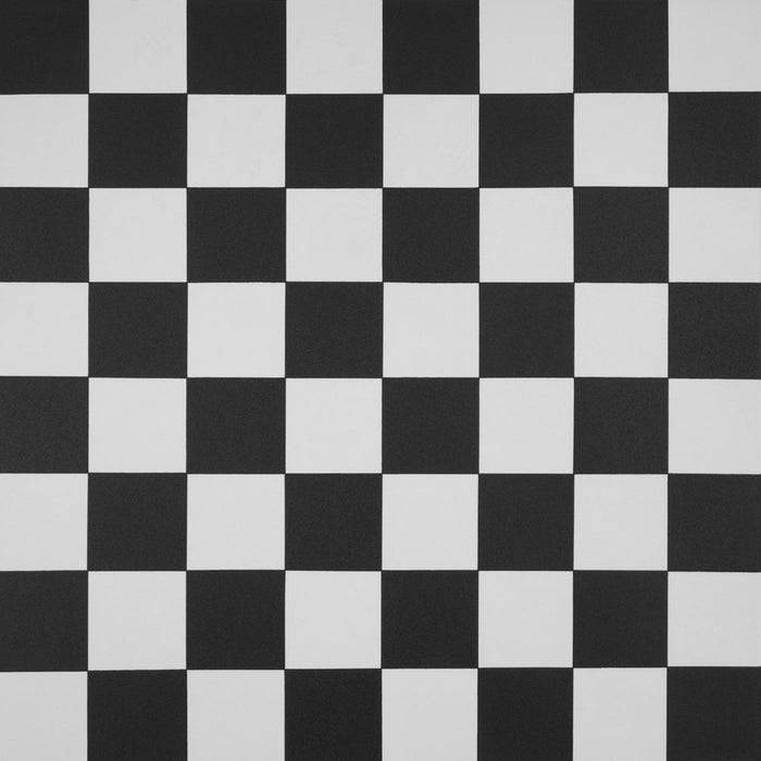 FLOORDIREKT CV-Belag Atlantic - Extra abriebfester & pflegeleichter PVC-Bodenbelag 100 x 50 cm - Damier 019 D