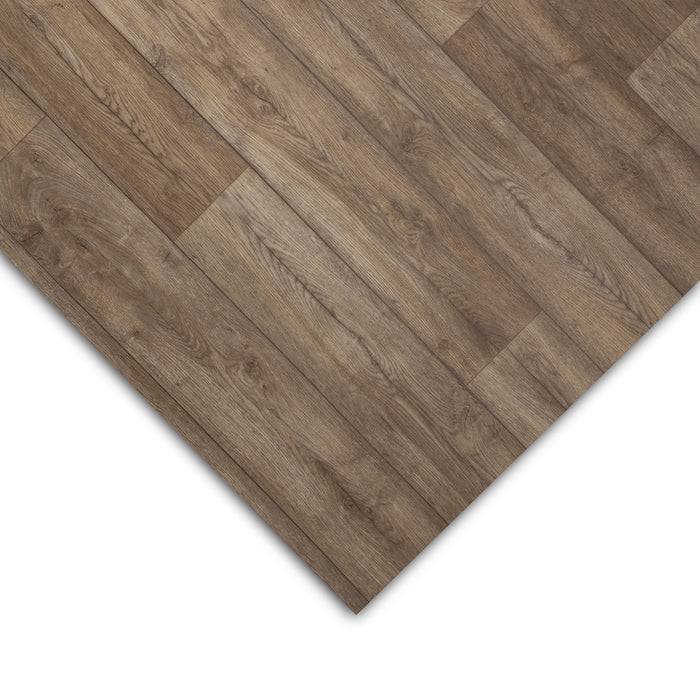 FLOORDIREKT CV-Belag Atlantic - Extra abriebfester & pflegeleichter PVC-Bodenbelag 100 x 500 cm - Eiche Antik 606 M