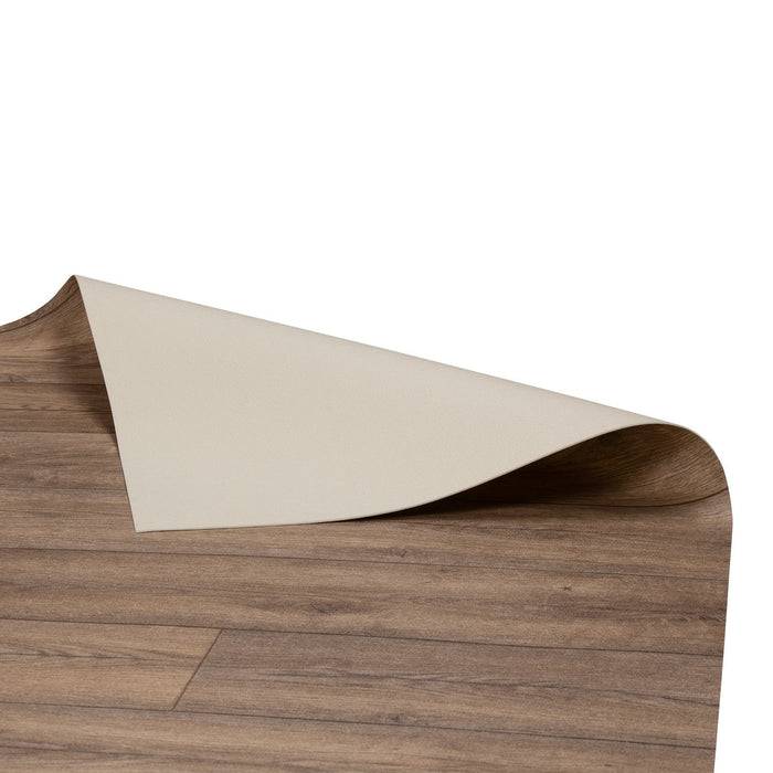 FLOORDIREKT CV-Belag Atlantic - Extra abriebfester & pflegeleichter PVC-Bodenbelag 100 x 200 cm - Eiche Antik 606 M