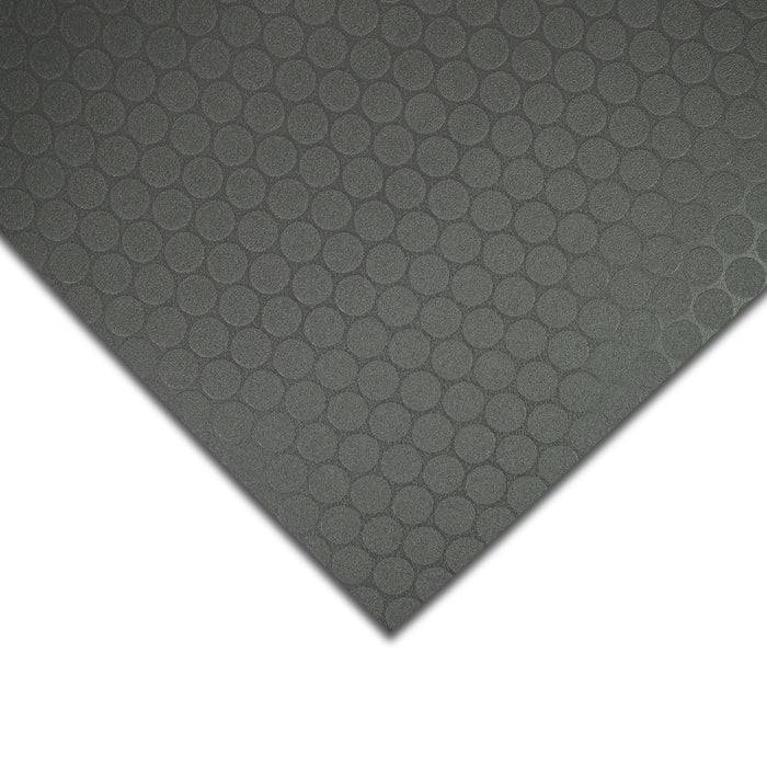 FLOORDIREKT CV-Belag Fairplay - Extra abriebfester & pflegeleichter PVC-Bodenbelag 100 x 200 cm - Anthrazit