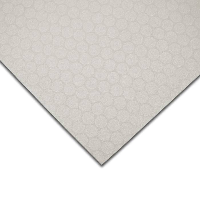 FLOORDIREKT CV-Belag Fairplay - Extra abriebfester & pflegeleichter PVC-Bodenbelag 200 x 50 cm - Hellgrau
