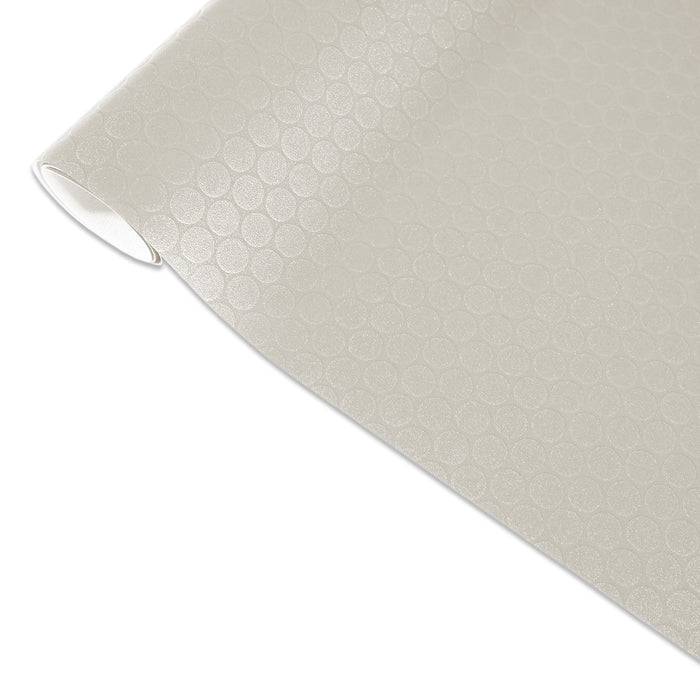FLOORDIREKT CV-Belag Fairplay - Extra abriebfester & pflegeleichter PVC-Bodenbelag 100 x 150 cm - Hellgrau