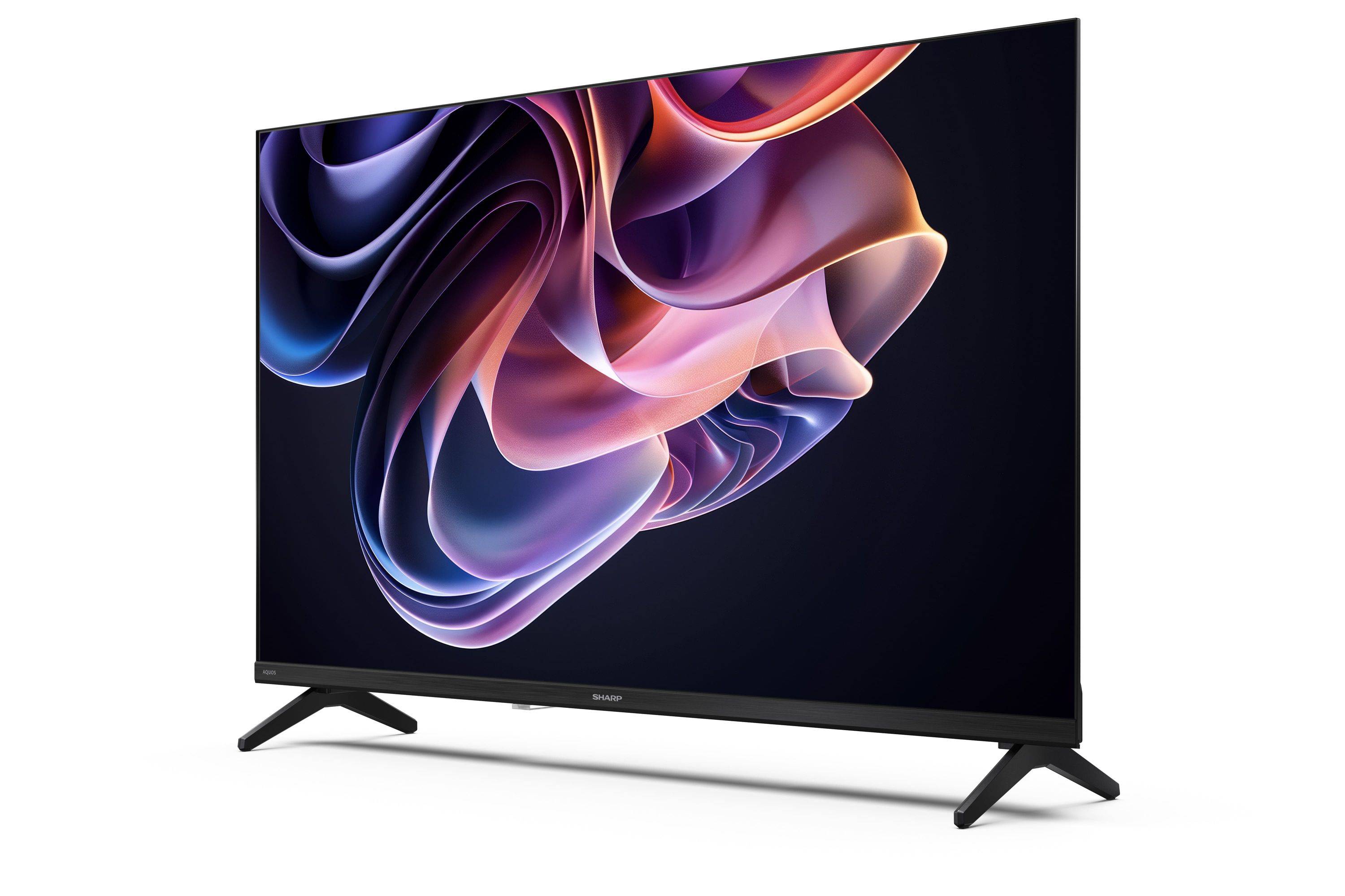 Sharp 32HF2265E 32 Zoll HD Ready LED Fernseher Google TV Bluetooth Chromecast Triple Tuner Frameless