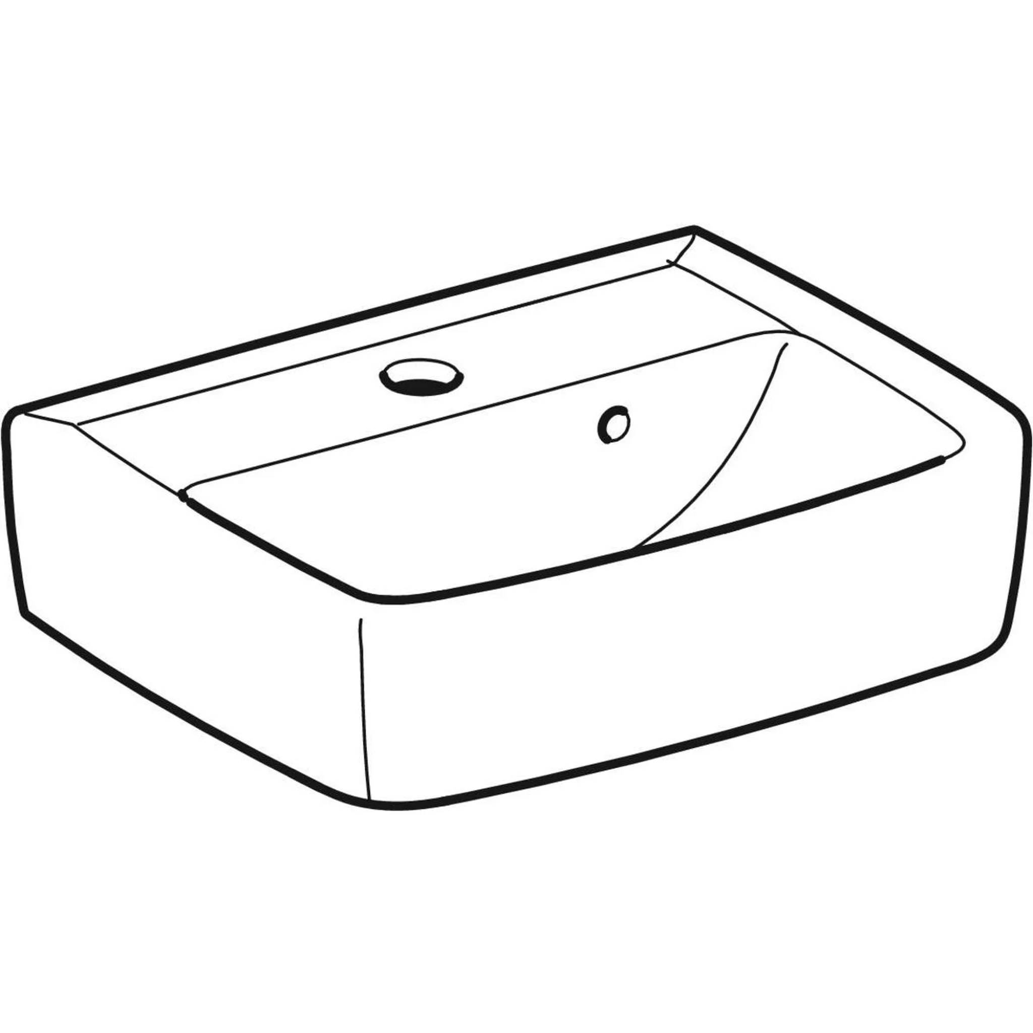 Geberit HWB, B40, eckig, 1 Stk.