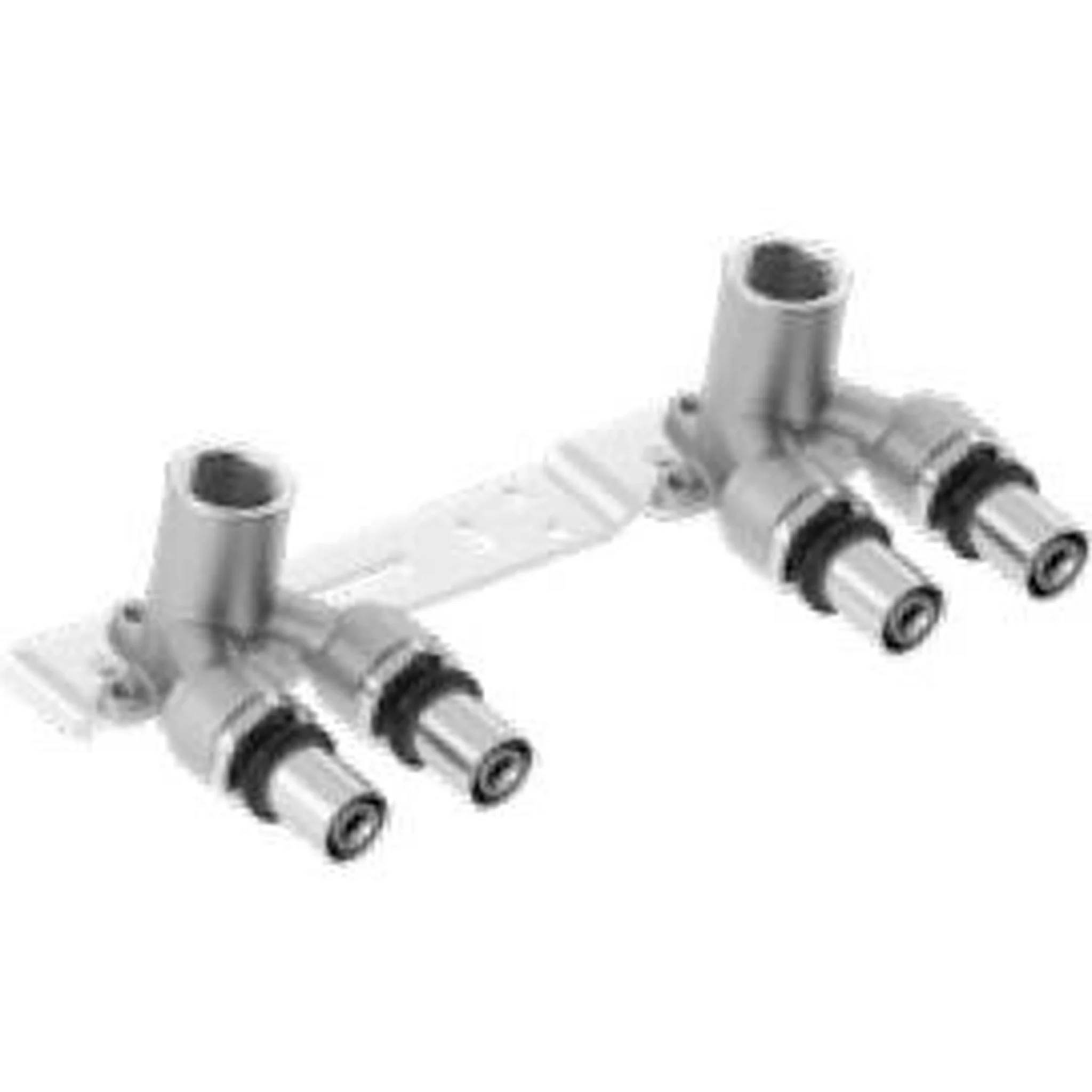 Vogel & Noot VN-EasyTec, Doppelwandw., AP-Set, 16x1/2", 1 Stk.