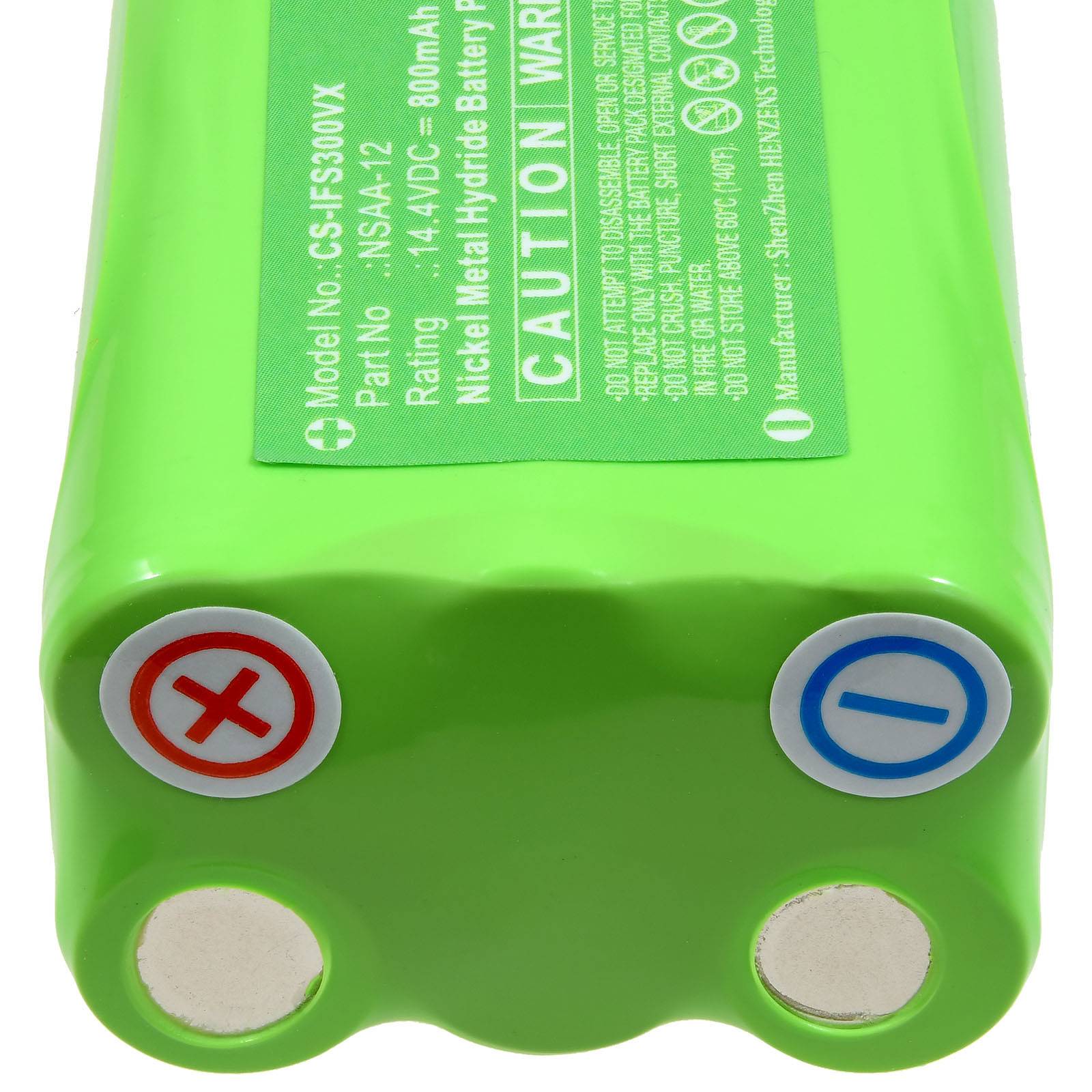 Powery Akku für Infinuvo Cleanmate S300 S400 Saugroboter, 14,4V, NiMH