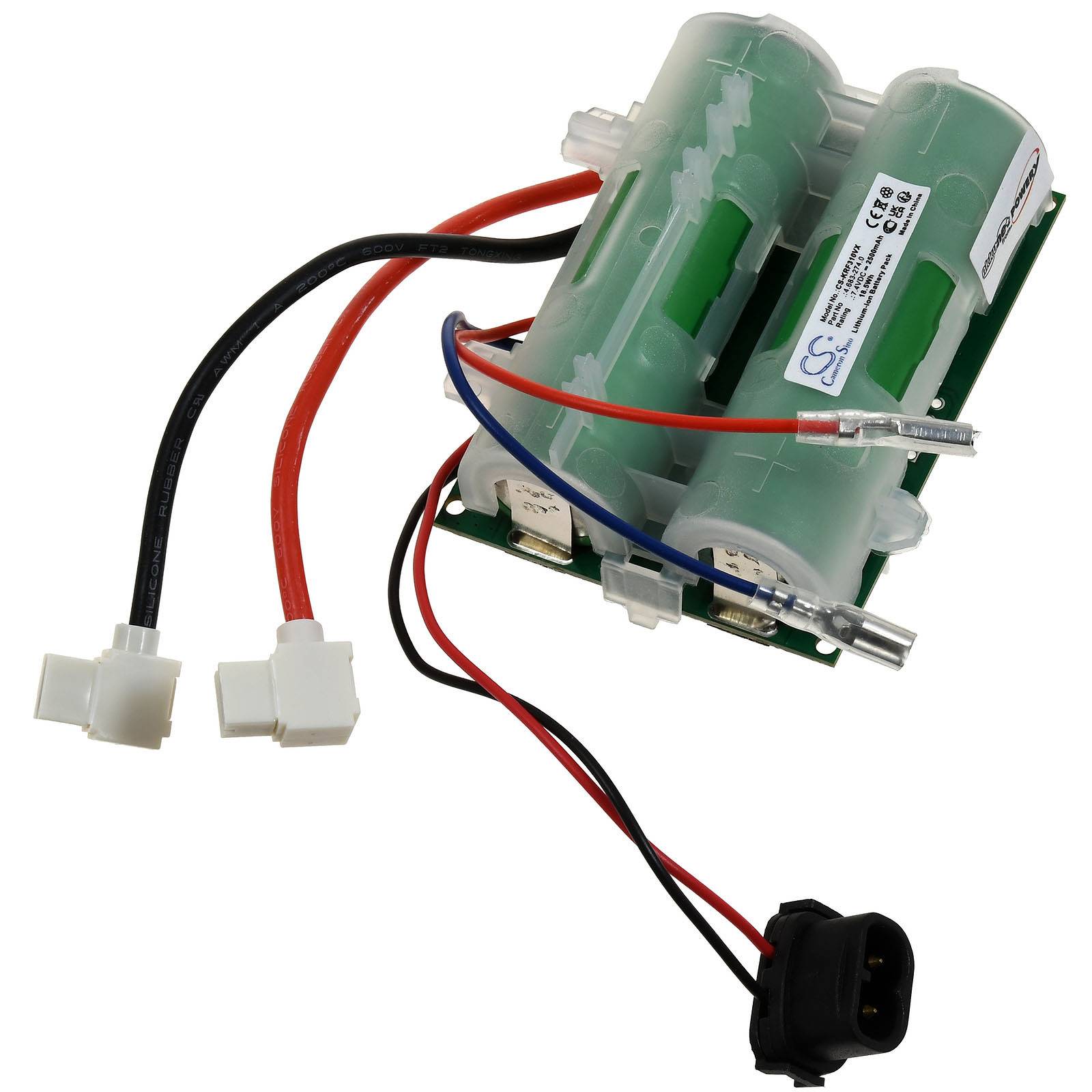 Powery Akku für Kärcher FC 3d 1.055-363.0 Staubsauger, 7,4V, Li-Ion