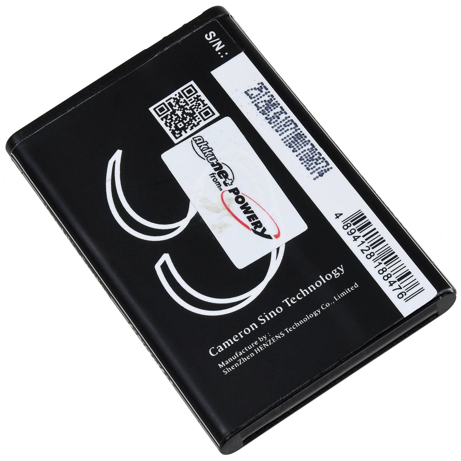 Powery Akku passend für Panasonic KX-TU400 KX-TU450 Handy Typ 433450ART, 3,7V, Li-Ion
