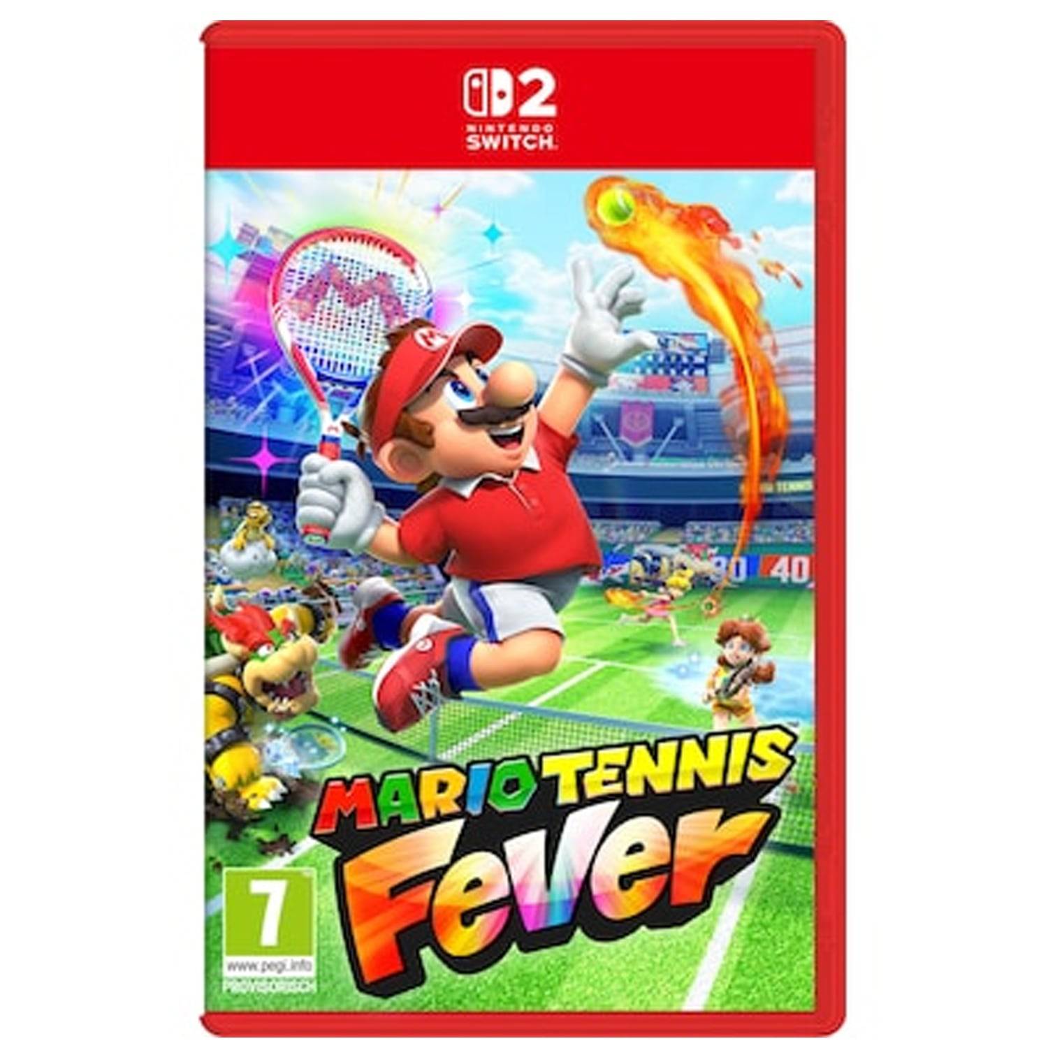 Nintendo Mario Tennis Fever - Switch 2 Spiel, 38 Charaktere