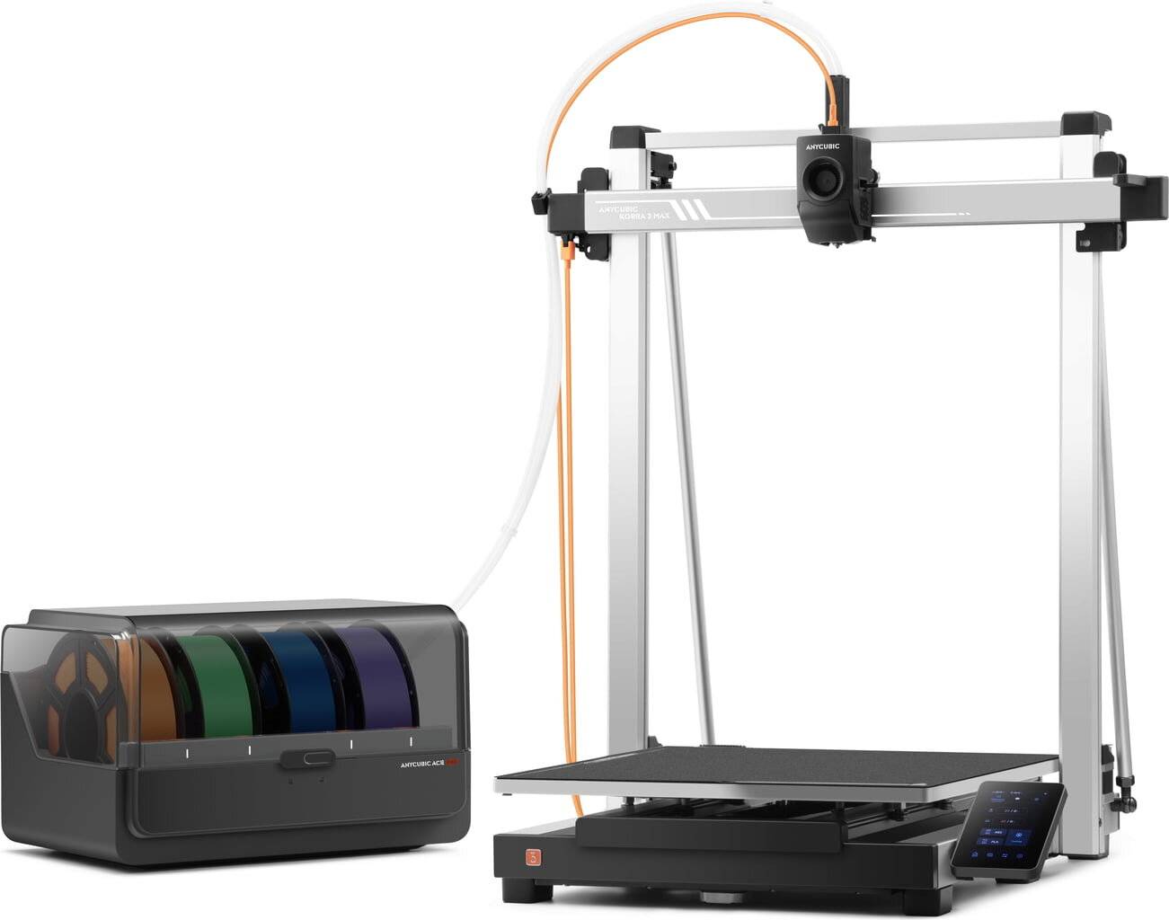Anycubic Kobra 3 Max Combo 3D-Drucker, 420x420x500mm, 600mm/s, Mehrfarbdruck, ACE Pro
