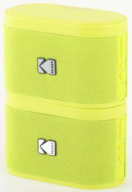 Kodak SoundBrix Wireless Stack Speaker (Yellin´s Yellow), 2PCS