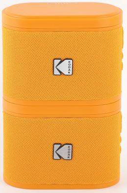Kodak SoundBrix Wireless Stack Speaker (Overload Orange), 2PCS