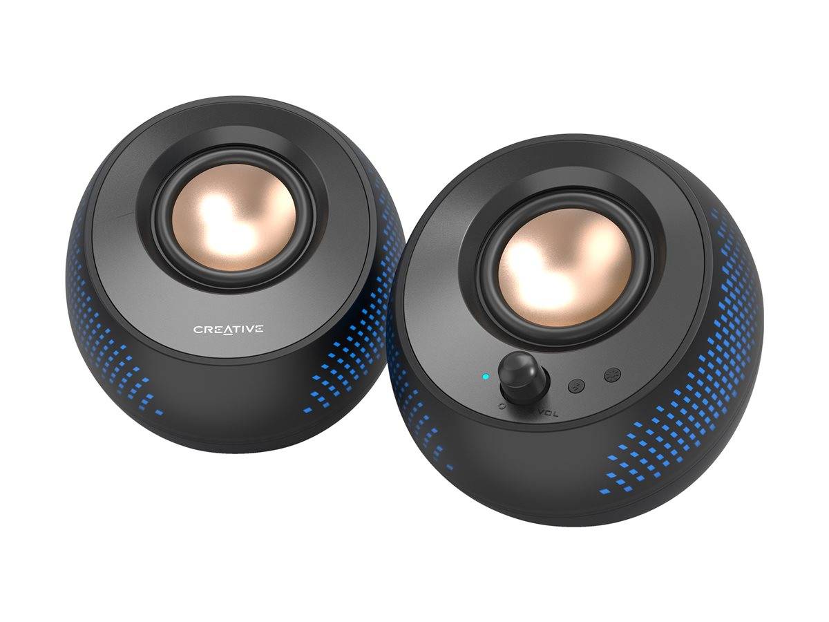 Creative Labs Creative Pebble X - Lautsprecher - für PC - 2.0-Kanal - kabellos -