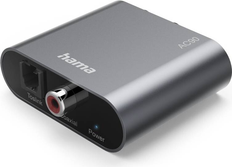 Hama AC90 Audio-Konverter digital zu analog für HiFi-Anlage
