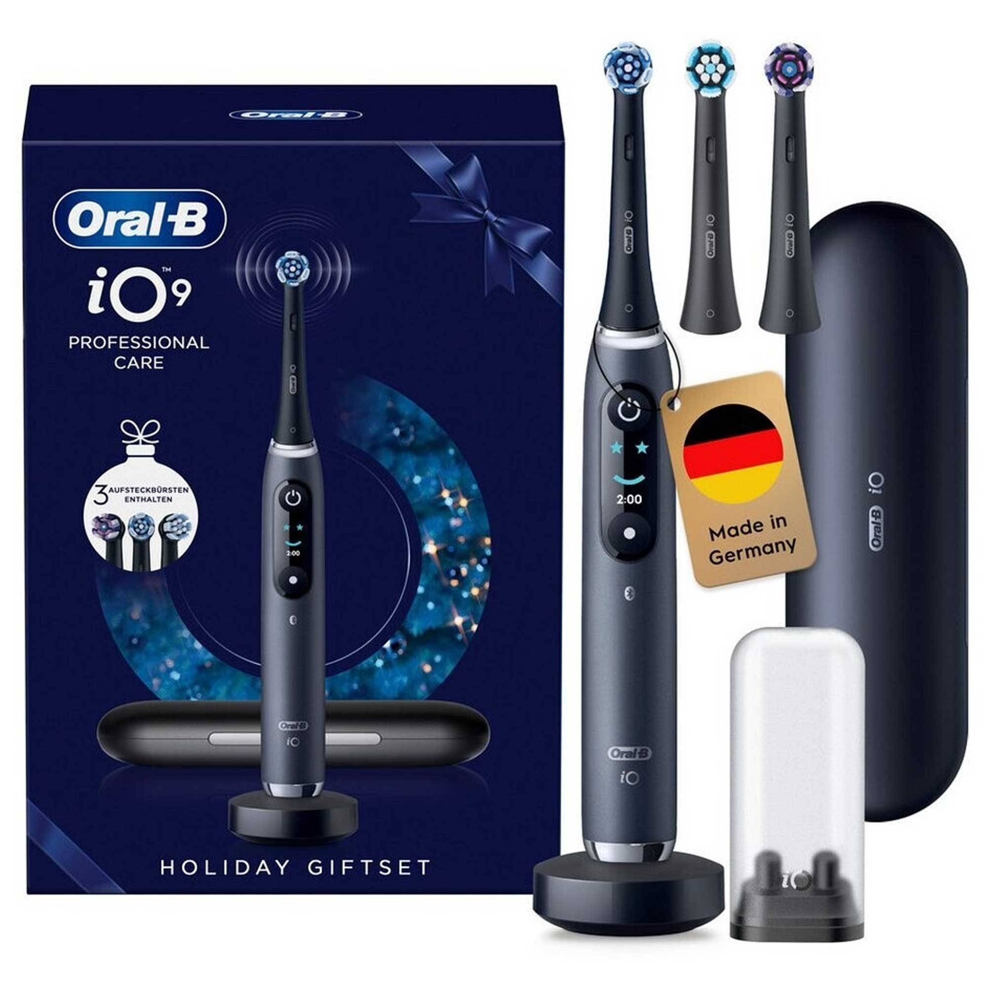 Oral-B iO Series 9 Elektrische Zahnbürste Holiday Edition schwarz