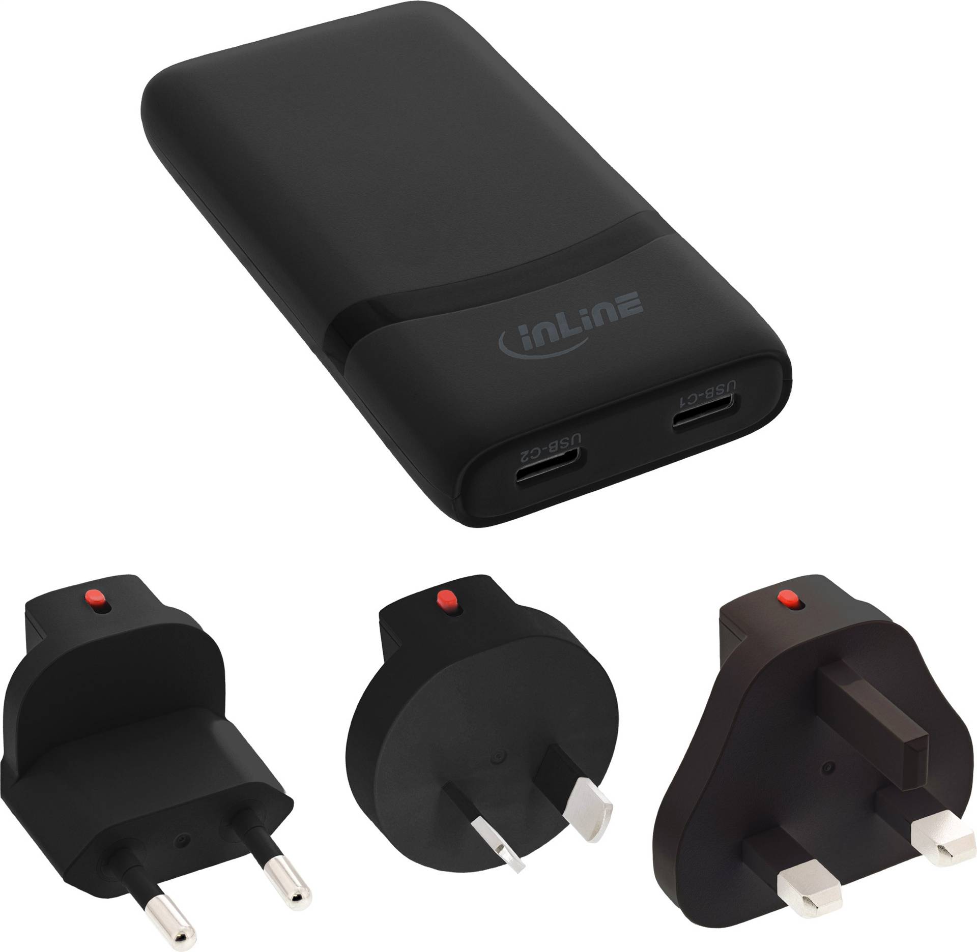 InLine USB Netzteil Ladegerät
