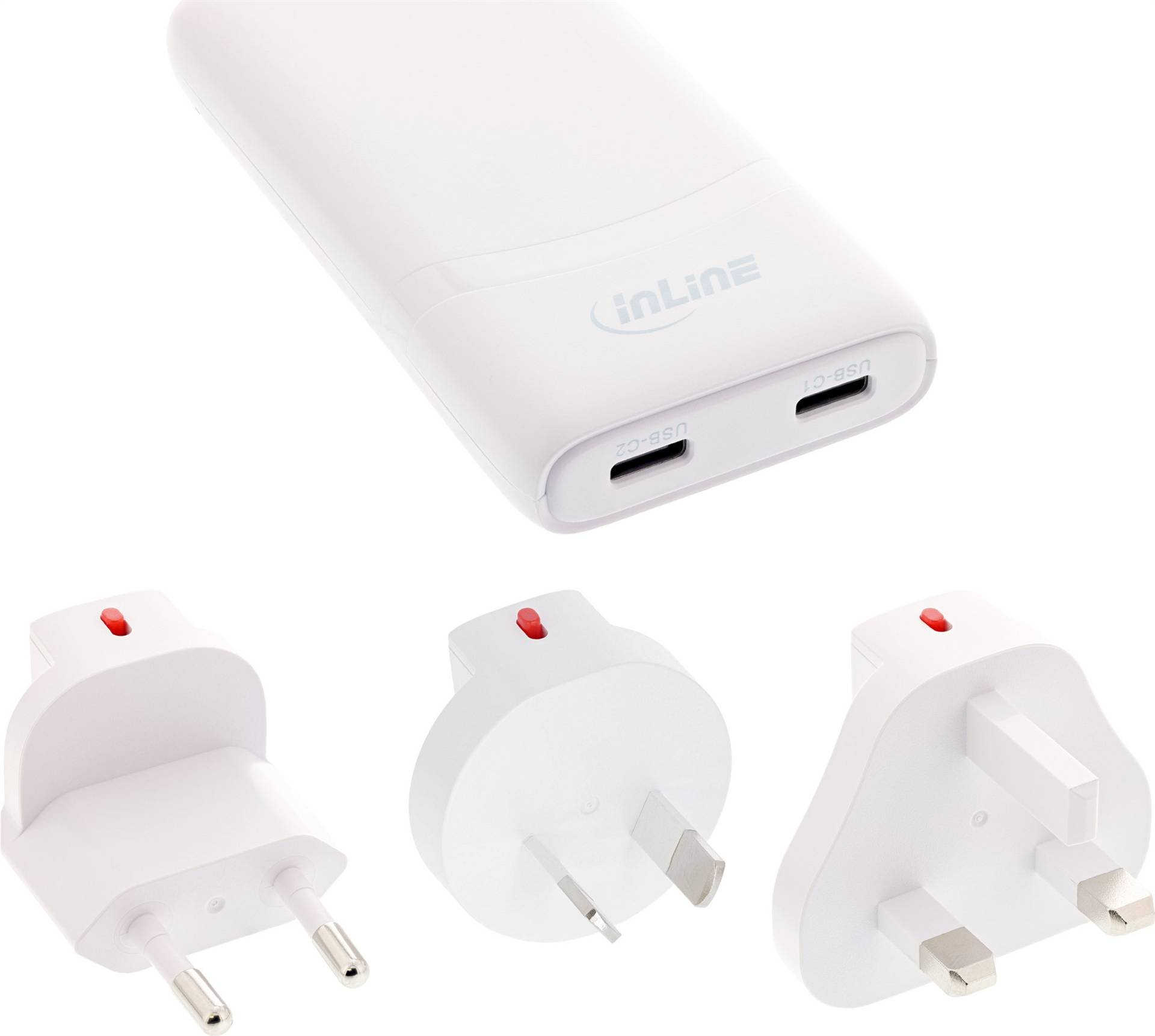 InLine USB Netzteil Ladegerät