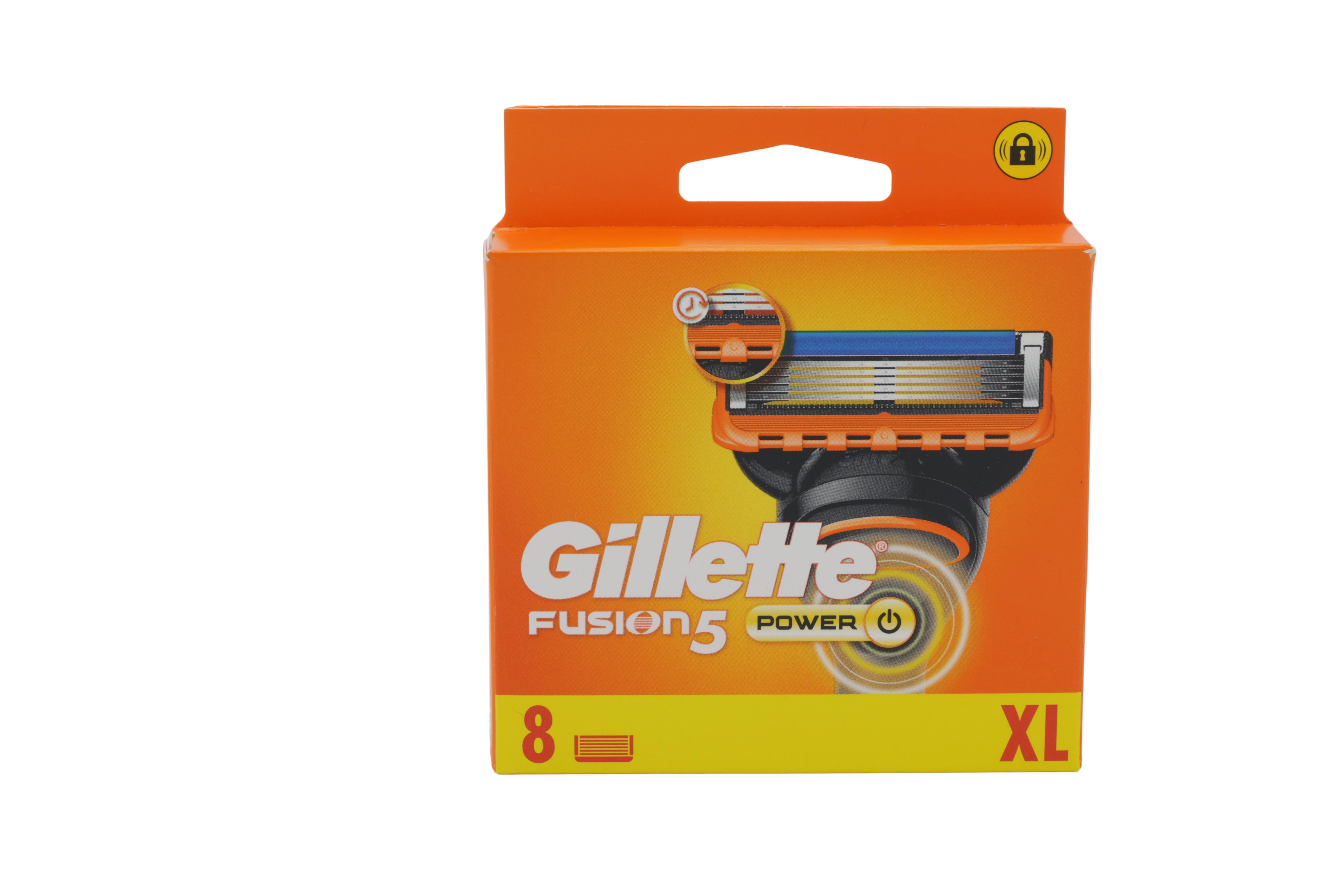 Gillette Fusion 5 Power Rasierklingen, 8 Stück