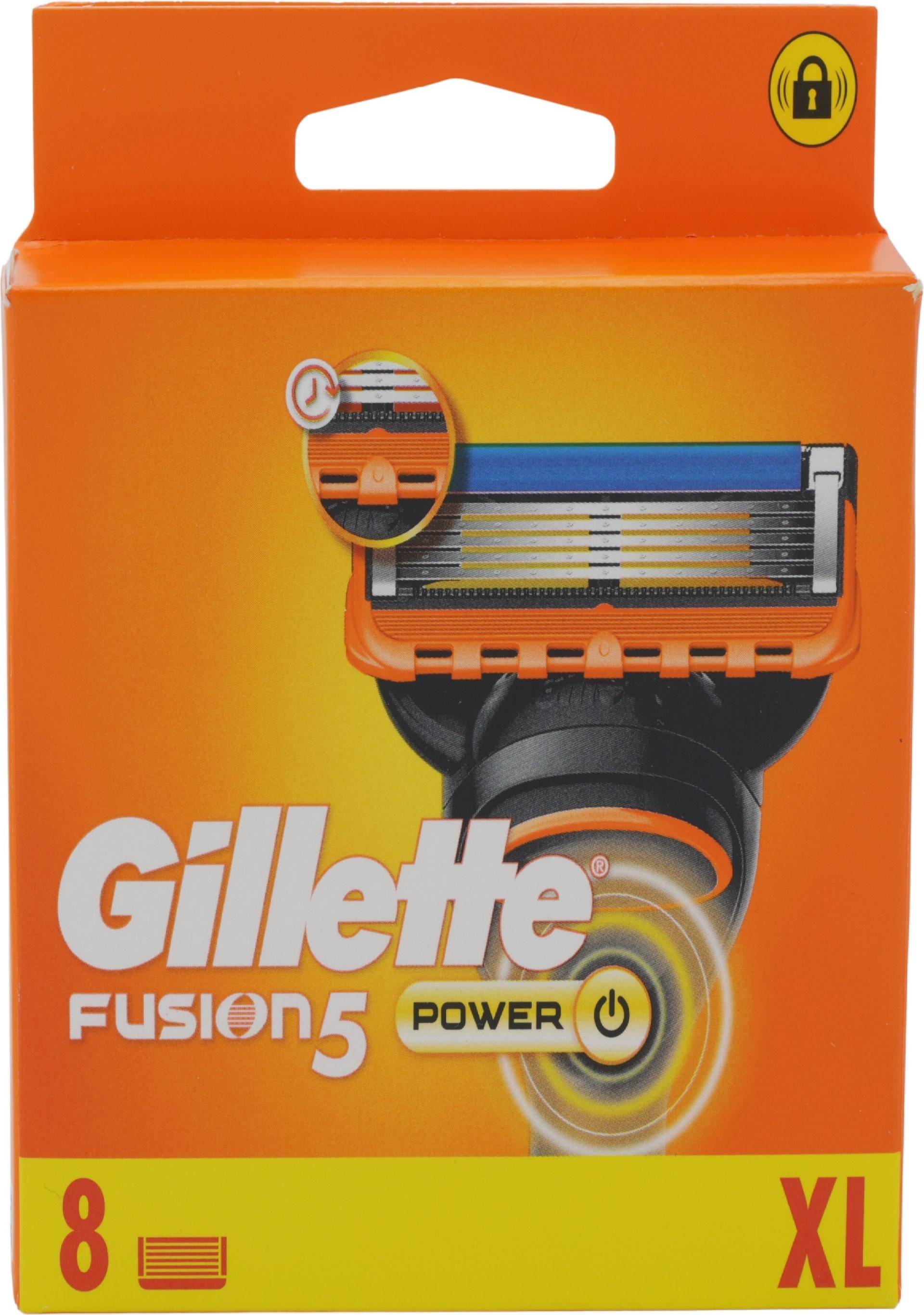 Gillette Fusion 5 Power Rasierklingen, 8 Stück