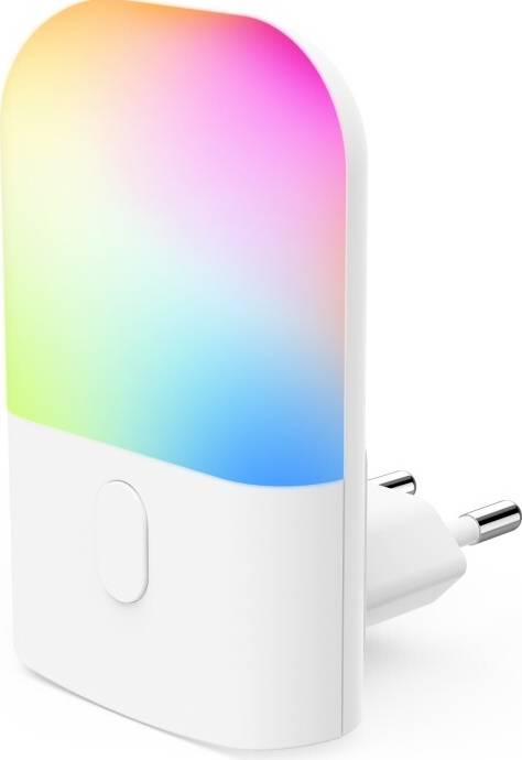 Hama LED-Nachtlicht Color für Steckdose, Dämmerungssensor, Farbwechsel, RGB (00223504)