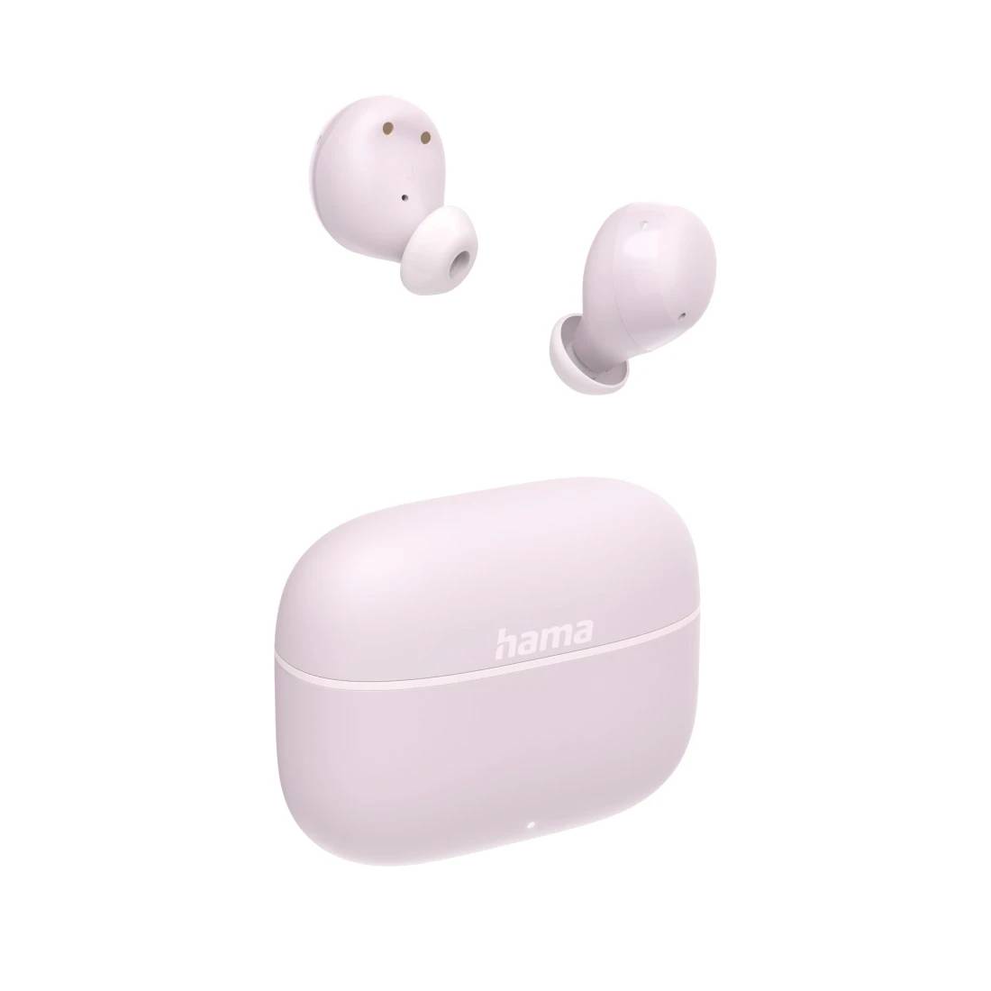 Hama Freedom Buddy II, True Wireless Stereo (TWS), Anrufe/Musik, 20 - 20000 Hz, Kopfhörer, Pink