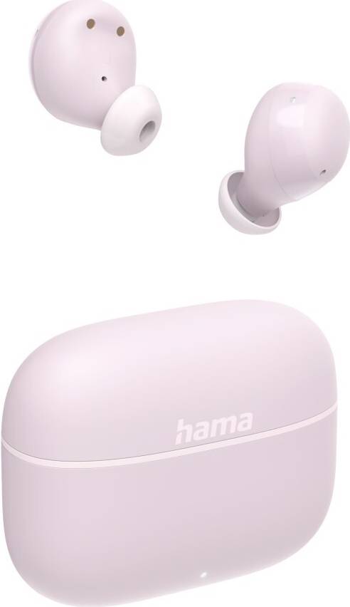 Hama Freedom Buddy II, True Wireless Stereo (TWS), Anrufe/Musik, 20 - 20000 Hz, Kopfhörer, Pink