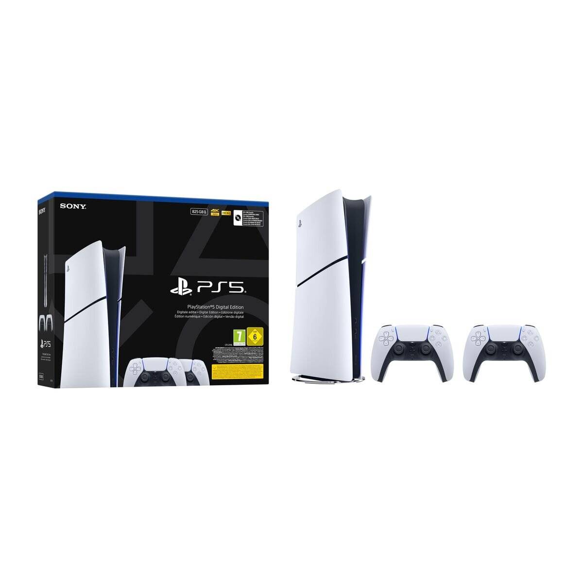 Sony Playstation 5 Digital Bundle inkl 2 Controllern