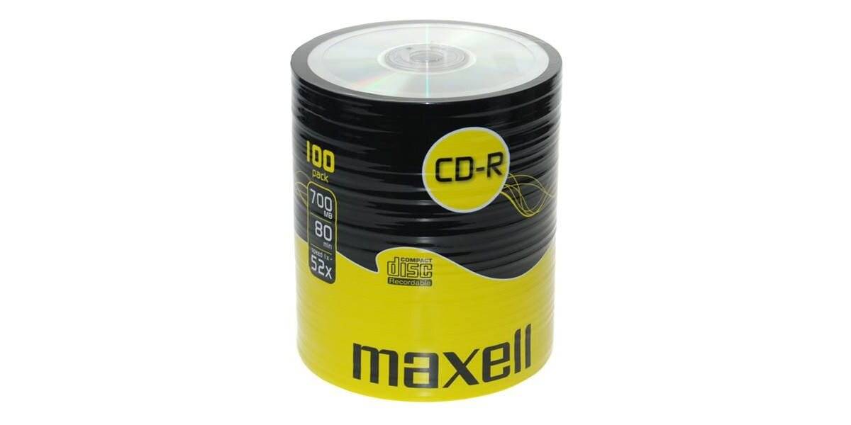 Maxell CD-R 80, Shrink 100