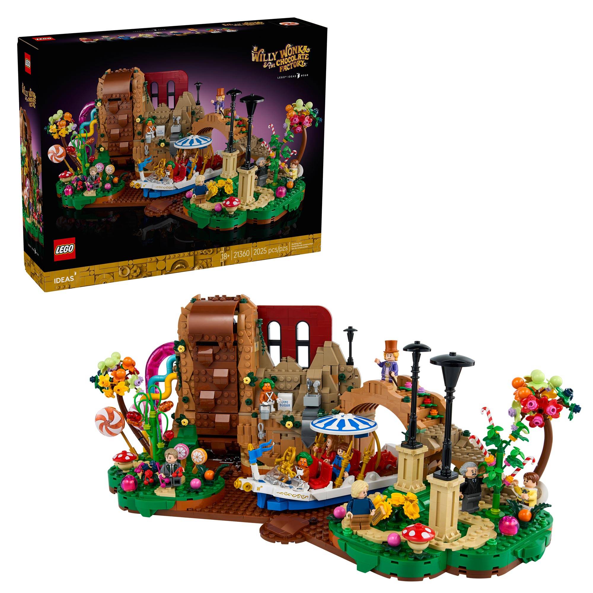 LEGO Ideas - Willy Wonka und die Schokoladenfabrik (21360)