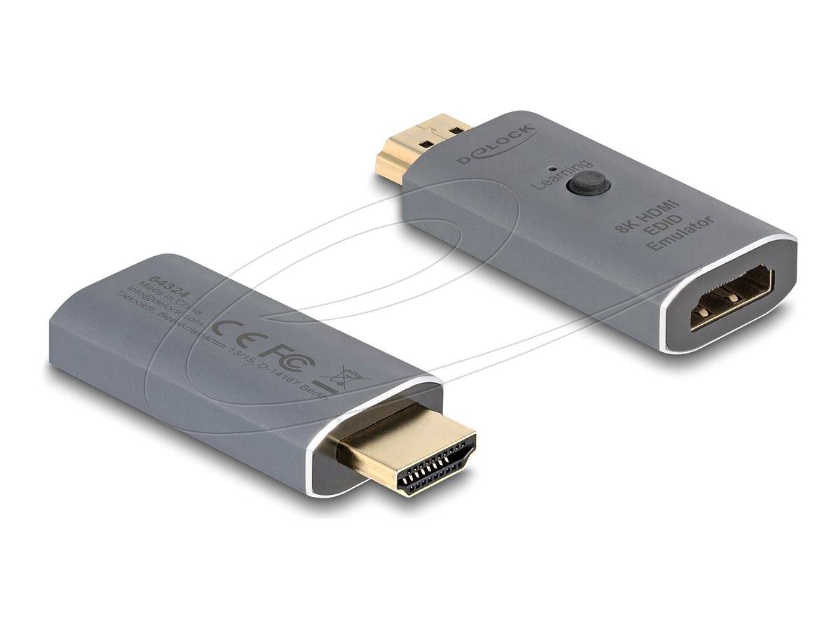 Delock EDID-Leser/Schreiber - HDMI - Anthrazitt