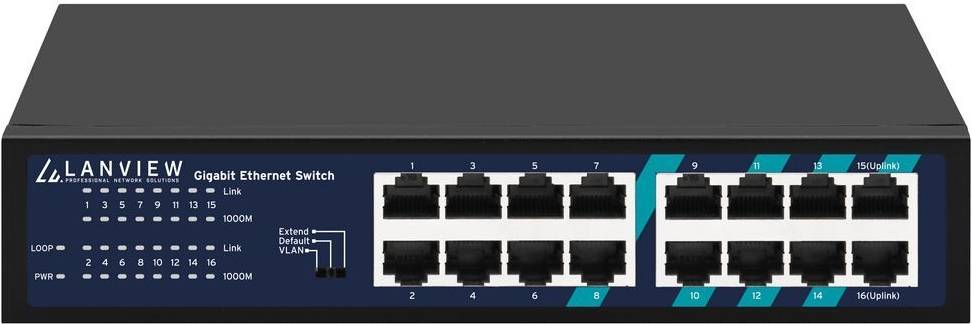 Lanview Unmanaged Full Intelligent Ethernet