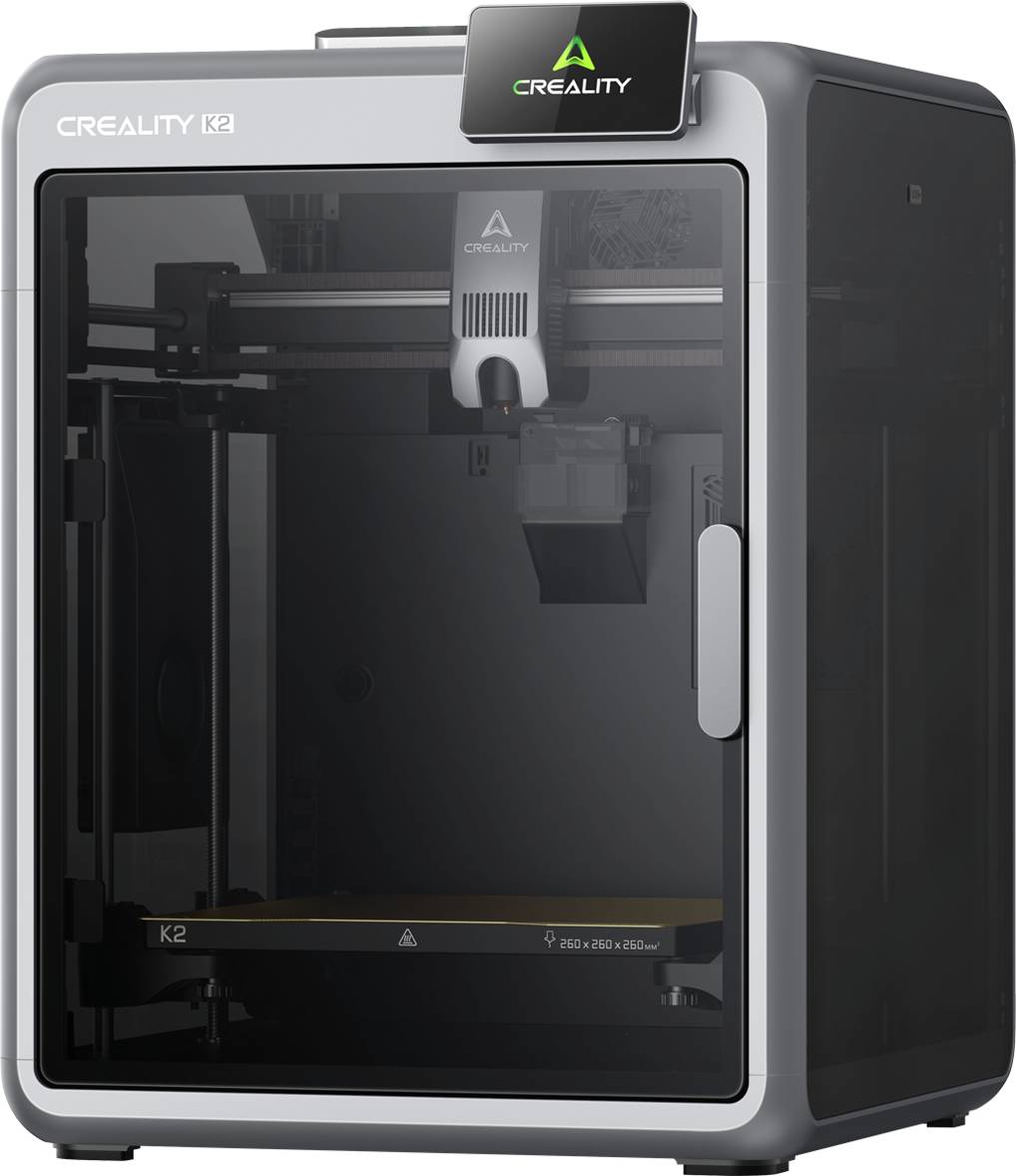 Creality K2 High-Speed 3D-Drucker, 260x260x260 mm, 600 mm/s, Direct-Drive, AI-Kamera
