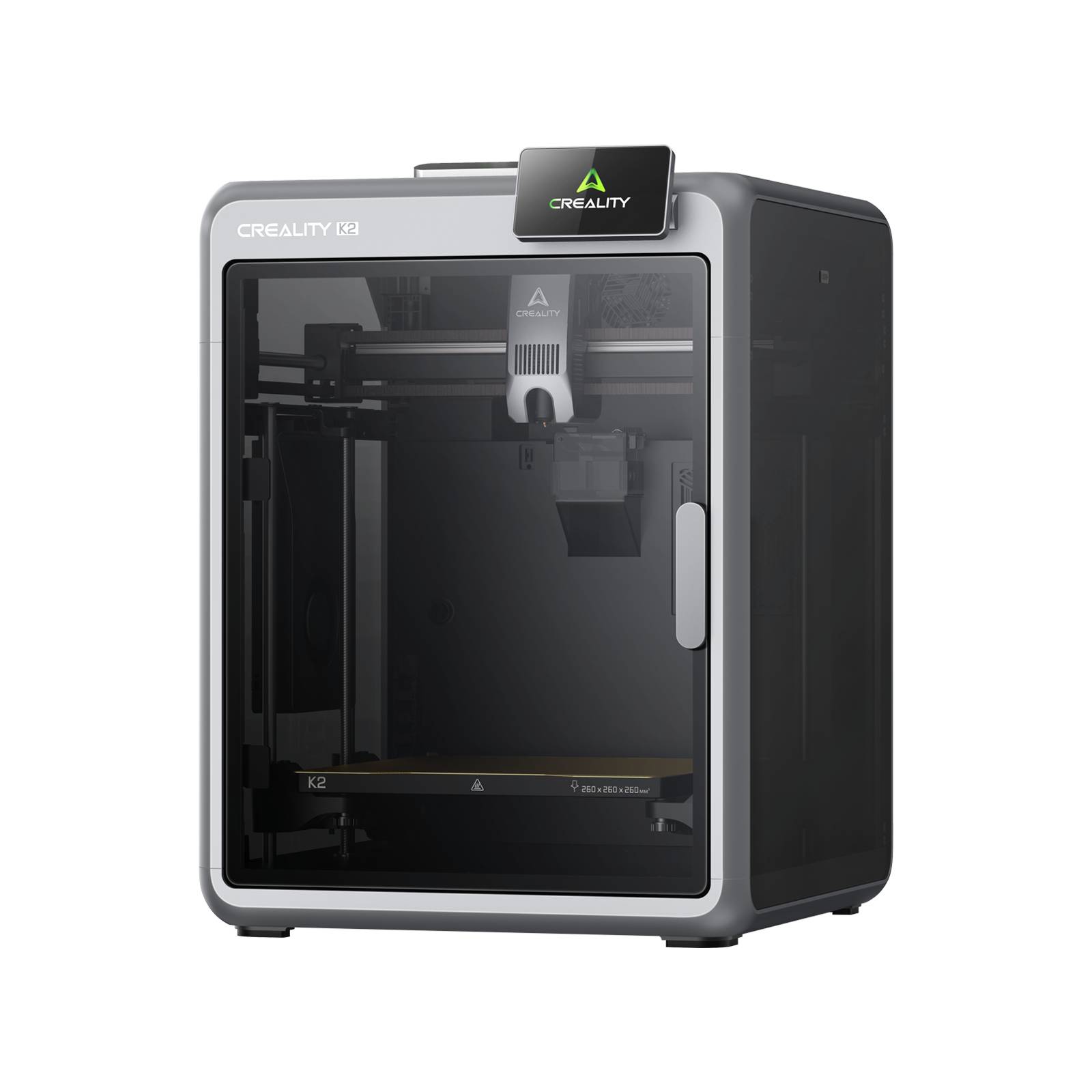 Creality K2 High-Speed 3D-Drucker, 260x260x260 mm, 600 mm/s, Direct-Drive, AI-Kamera