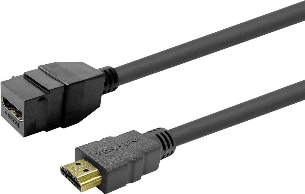 VivoLink Keystone Black HDMI Female to Male (PROKEYHDMIFM2B)