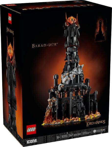Lego ® Icons 10333 Der Herr der Ringe: Barad-dûr™ 10333