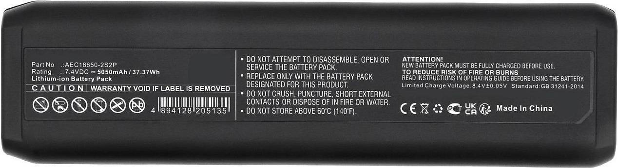 CoreParts Battery Li-ion Black 7.4V 5050mAh 37.37Wh for Konftel (MBXDC-BA108)