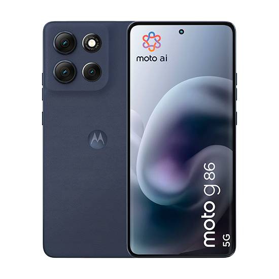 Motorola moto g86 5G Smartphone, 16,9 cm (6.67''), 8 GB RAM, 256 GB Speicher, Android 15, Dunkelblau (PB7L0103PL)