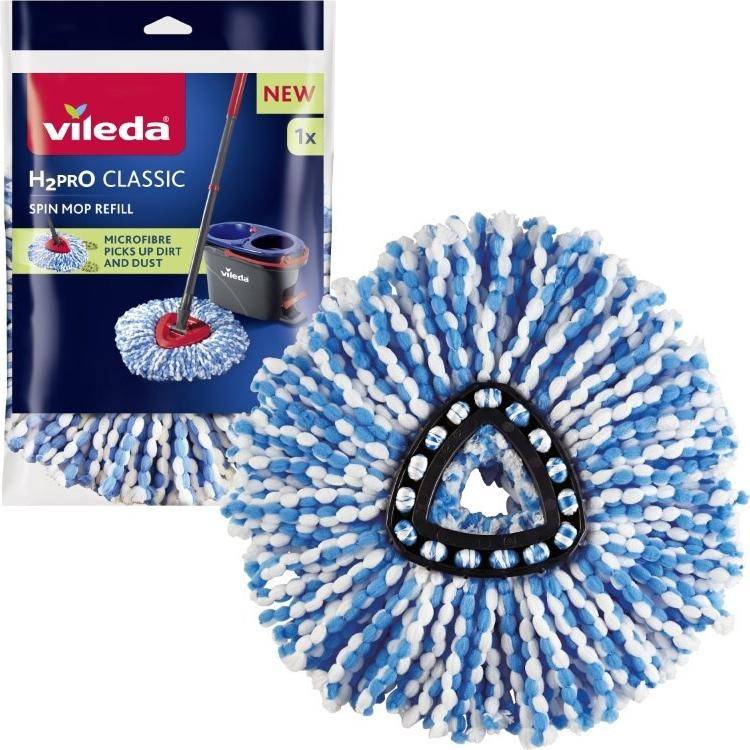 Vileda H2PrO Spin Mop Ersatz Nachfüllpack (178331)