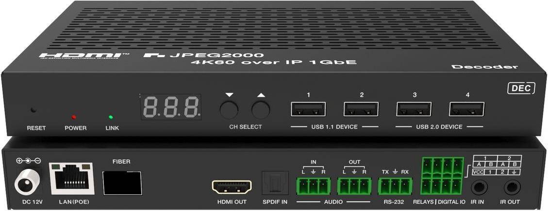 VivoLink AV over IP 4K60Hz JPEG2000 Videowall Matrix